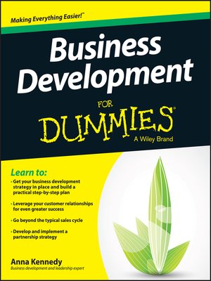 Business Development For Dummies - ebook